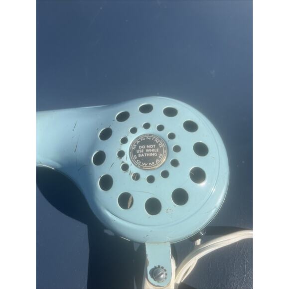 Topic Aire Model 38100 Hair Dryer Baby Blue Tested Works Vintage - Picture 3 of 7